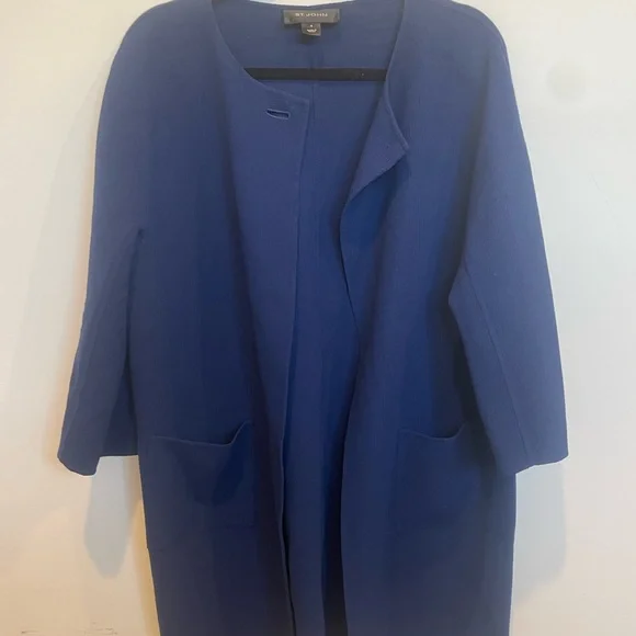 St. John One Button Overcoat - Picture 15 of 16